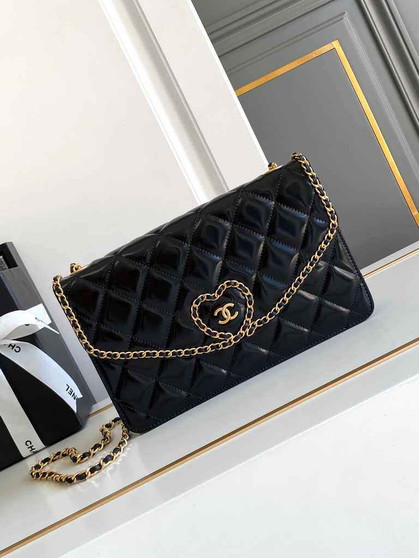 Chanel Maxi clutch bag, AS4900 Lambskin Black - Default Title - View 1