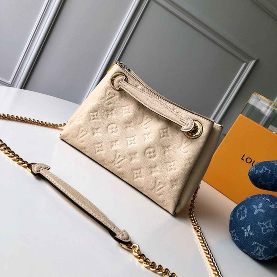 Louis Vuitton Surene BB Bag M43877 Beige Monogram Empreinte