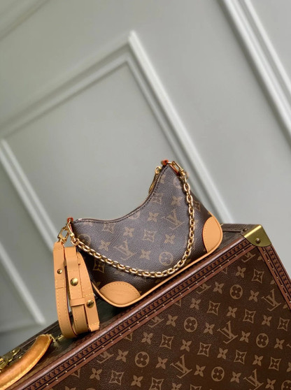 Louis Vuitton Boulogne PM Bag, M45832 Monogram coated canvas