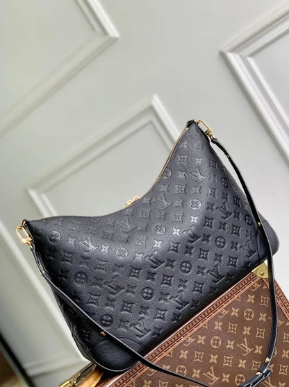 Louis Vuitton Boulogne GM Bag, M13706 Black Cowhide leather