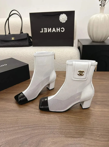 Chanel Short Boots Leather G65560