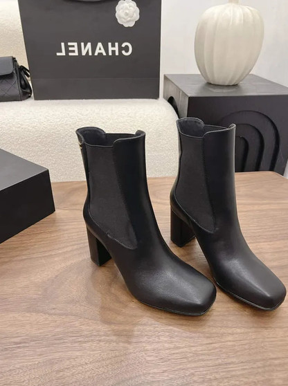Chanel Short Boots Leather G65539