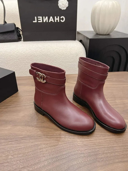 Chanel Short Boots Leather G65537