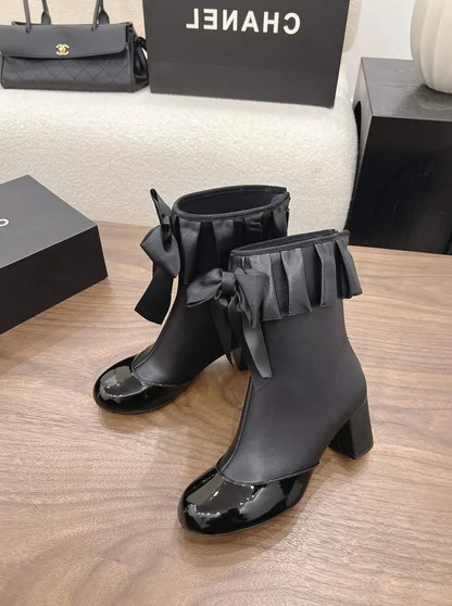 Chanel Short Boots Leather G65526