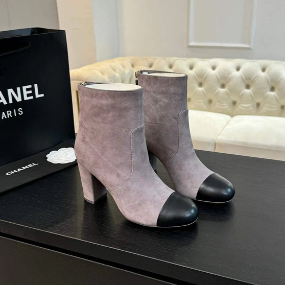 Chanel Short Boots Leather G65360