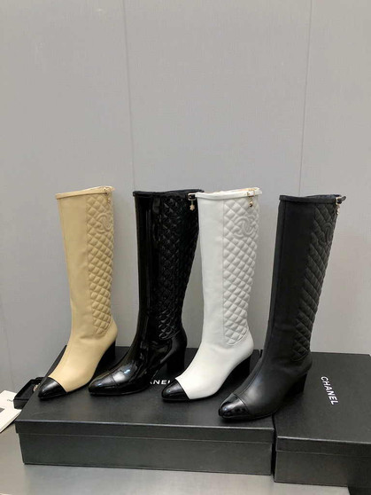 Chanel High Boots Leather G45340
