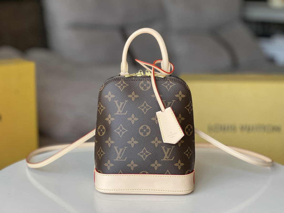 Louis Vuitton Alma Backpack M47132 Monogram Canvas
