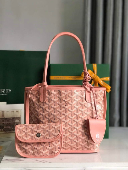 Goyard Anjou Mini Tote Bag, GY020660 Pink