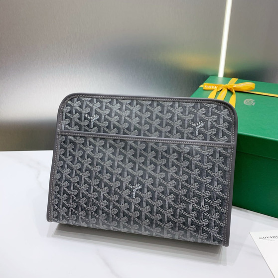 Goyard Jouvence GM Toilet Bag GY020208 Gray