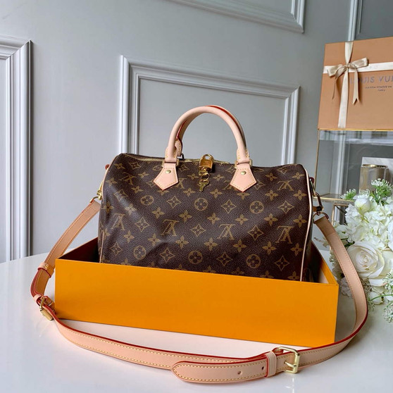 Louis Vuitton M41112 Speedy Bandouliere 30 Monogram Canvas