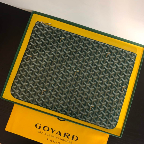 Goyard Senat GM Document Case GY020169 Green