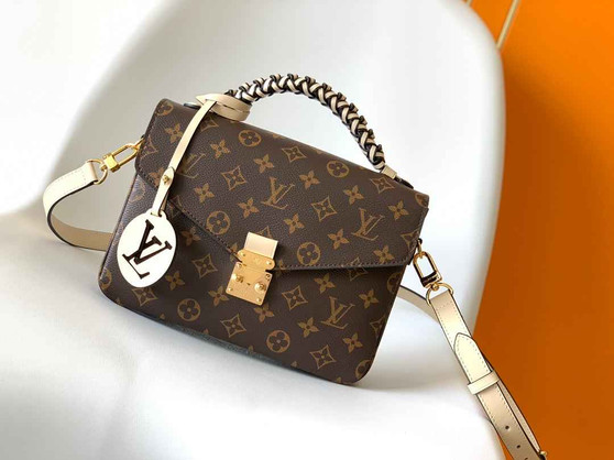 Louis Vuitton Pochette Métis M45152 White Monogram Canvas - Default Title - View 1