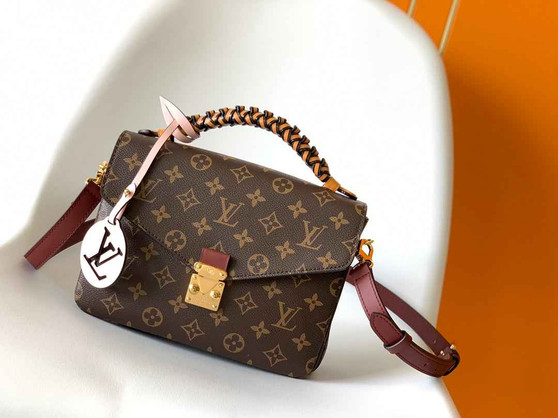 Louis Vuitton Pochette Métis M44668 Red Monogram Canvas - Default Title - View 1