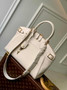 Louis Vuitton Lock It MM High End M23061 Beige Leathers
