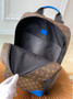 Louis Vuitton M45335 Dean backpack Monogram Blue - 31 x 41.5 x 15.5 cm / Monogram canvas Blue - View 8