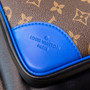 Louis Vuitton M45335 Dean backpack Monogram Blue - 31 x 41.5 x 15.5 cm / Monogram canvas Blue - View 6