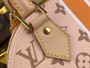 Louis Vuitton Alma BB Mini Top Handle Bag M23502 Beige Monopaname