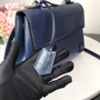 Louis Vuitton M41312 LV M41305 Cluny BB Bag Epi Leather Navy Blue