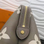 Louis Vuitton M58914 Petit Palais Bicolor Monogram Leather Gray