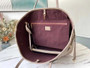 Louis Vuitton M45686 Braided Neverfull MM Bag Embossed cowhide leather