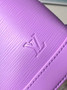 Louis Vuitton Braided Alma BB Bag M22642 Purple Epi Leather