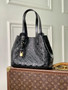 Louis Vuitton All In One PM Bag, M25858 Black Cowhide leather