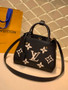 Louis Vuitton M45489 Montaigne BB Bicolor Monogram Leather Black