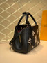 Louis Vuitton M45489 Montaigne BB Bicolor Monogram Leather Black
