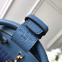 Louis Vuitton M41048 Montaigne MM Monogram Empreinte Leather Blue
