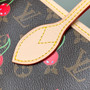 Louis Vuitton LV x TM Neverfull MM Bag M13263 Monogram cherry canvas