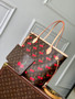 Louis Vuitton LV x TM Neverfull MM Bag M13263 Monogram cherry canvas