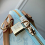 Louis Vuitton Alma BB M27526 Blue Coated canvas Gold Hardware - Default Title - View 7