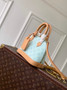 Louis Vuitton Alma BB M27526 Blue Coated canvas Gold Hardware - Default Title - View 3