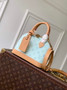 Louis Vuitton Alma BB M27526 Blue Coated canvas Gold Hardware - Default Title - View 1