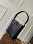 Louis Vuitton Flore Shoulder Bag M12139 | Black Mahina Calfskin Leather - Default Title - View 2