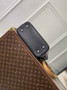 Louis Vuitton Flore Shoulder Bag M12139 | Black Mahina Calfskin Leather - Default Title - View 4