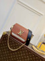 Louis Vuitton M59491 Lockme Tender Handbag Brown