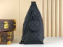 Louis Vuitton Duo Slingbag M21890 Black Calf leather