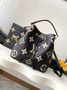 Louis Vuitton NéoNoé MM Bucket Bag Black Cowhide Leather - M45497 - Default Title - View 1