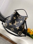 Louis Vuitton NéoNoé MM Bucket Bag Black Cowhide Leather - M45497
