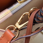 Louis Vuitton M41048 Montaigne MM Monogram Empreinte Leather White