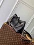 Louis Vuitton CarryAll BB Bag M13014 Black Leather