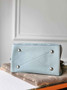 Louis Vuitton Muria Bucket Bag M55906 - Blue Leather Handbag