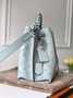 Louis Vuitton Muria Bucket Bag M55906 - Blue Leather Handbag