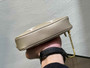 Louis Vuitton Mini Pochette Accessoires M80501 Gray Leather