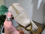 Louis Vuitton Mini Pochette Accessoires M80501 Gray Leather