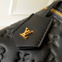 Louis Vuitton Vanity PM M25123 Black Puffy lambskin