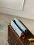 Louis Vuitton Wallet On Chain Lily M83233 Blue Monogram Leather