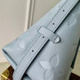 Louis Vuitton CarryAll PM Bag M46673 Blue Leather - Default Title - View 5