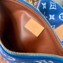 Louis Vuitton Speedy P9 Bandoulière 40 M24418 Blue Soft calfskin